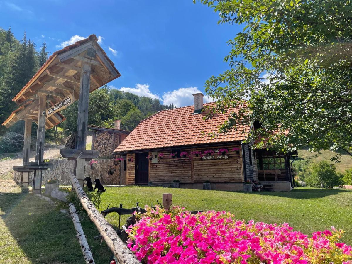 Konak Mandica Avlija Zaovine Exterior foto